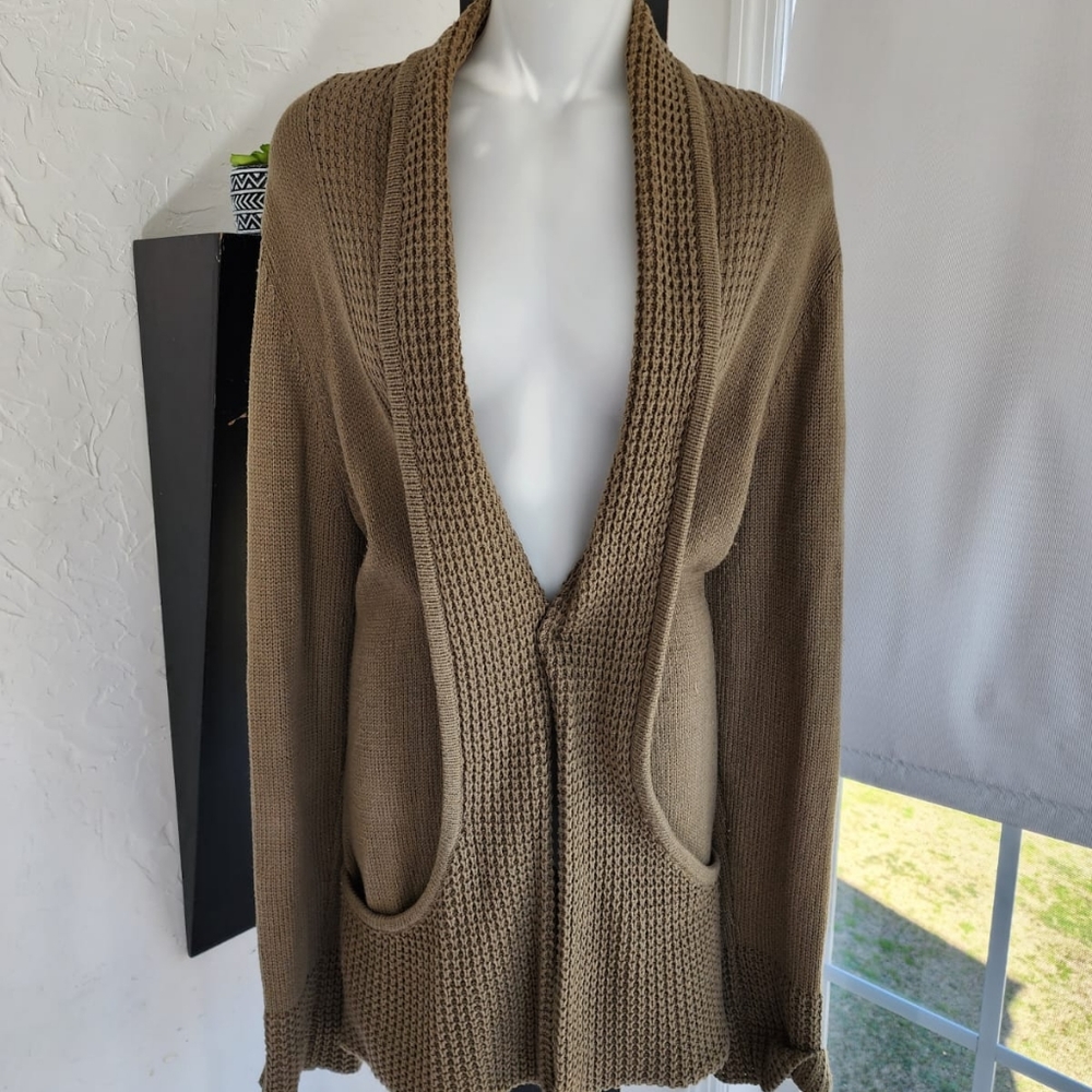 Military Color Cardigan